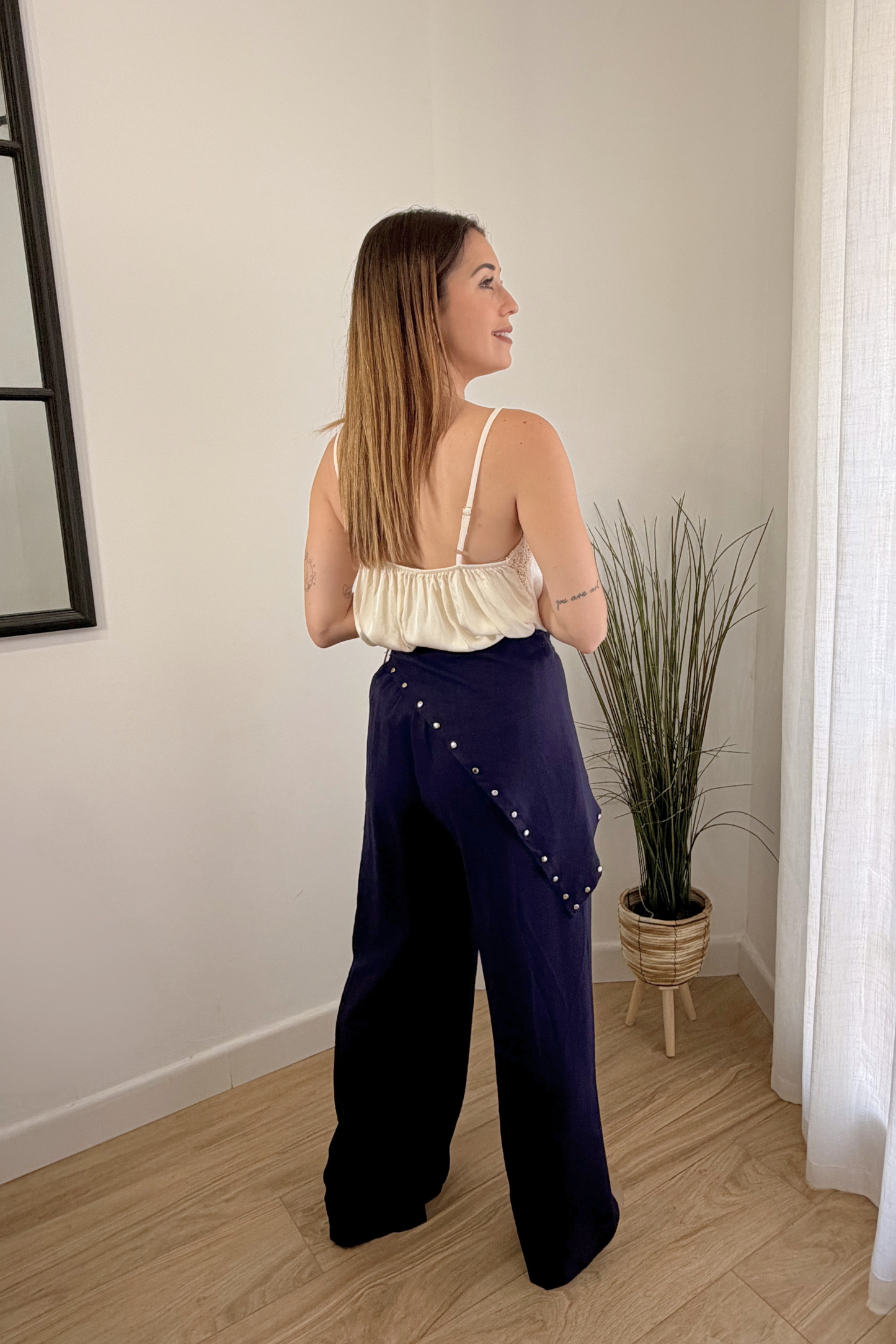 Pantalón Pañuelo Azul
