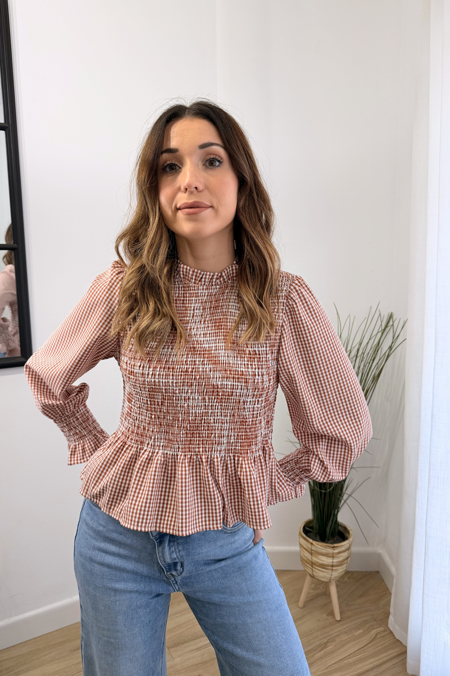 Blusa Vichy
