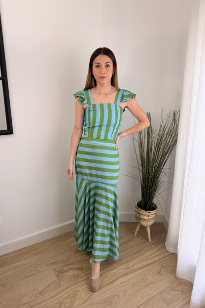 Conjunto Menorca Celeste/Verde
