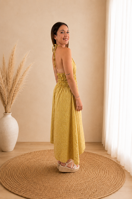 Vestido Picnic Amarillo