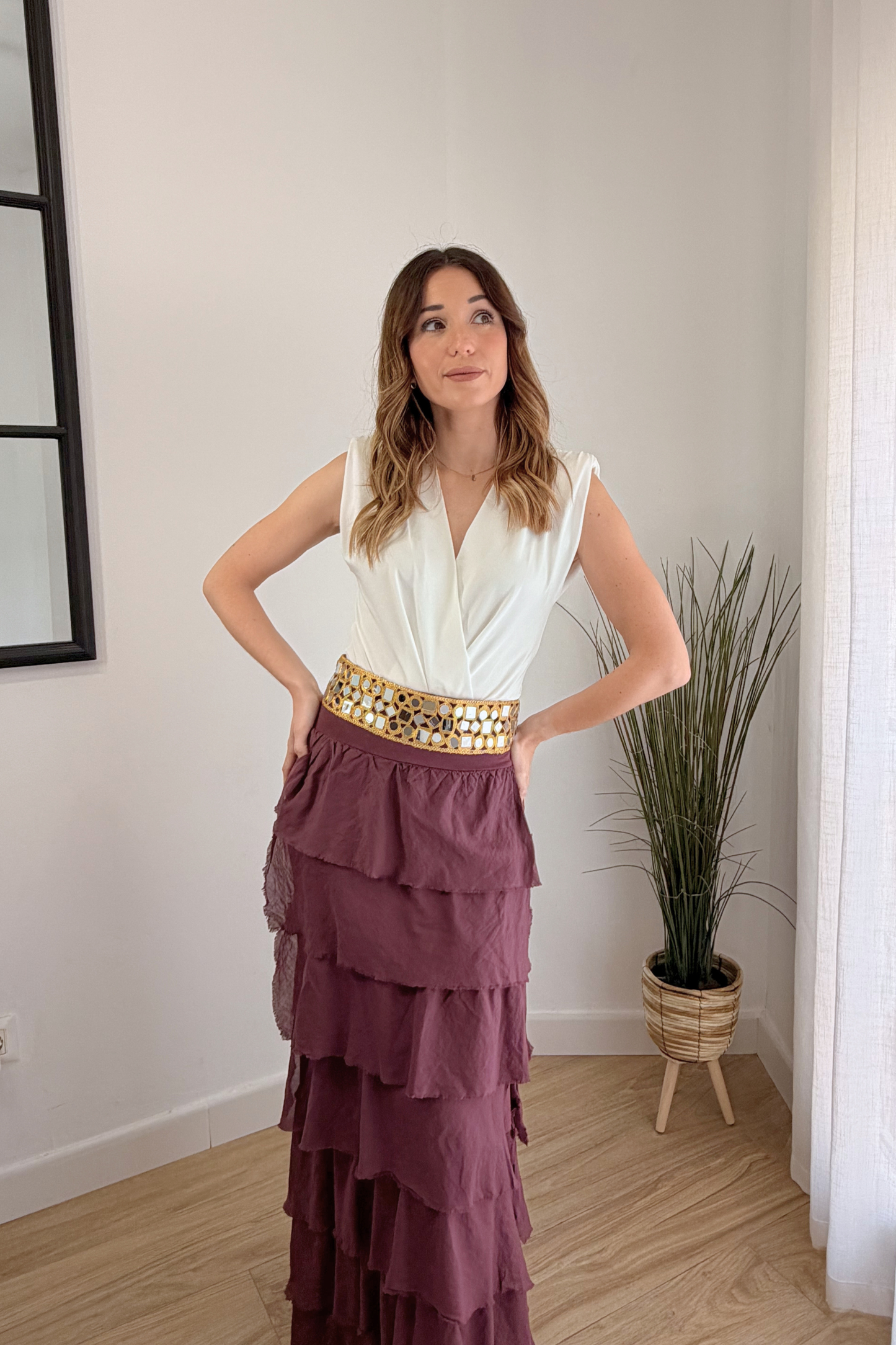 Falda Buganvilla