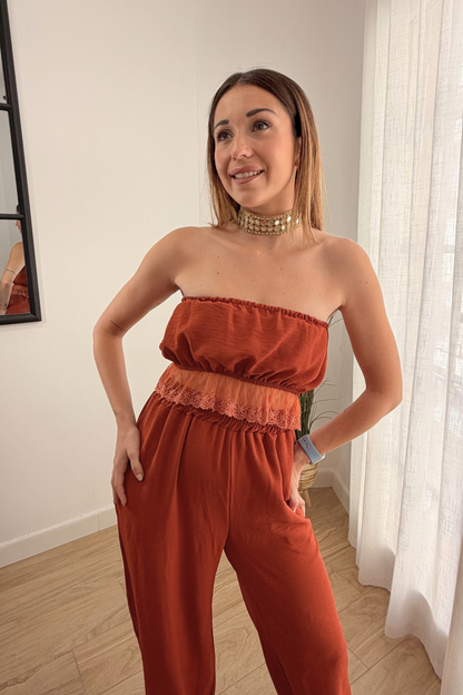 Conjunto Tulipan Naranja