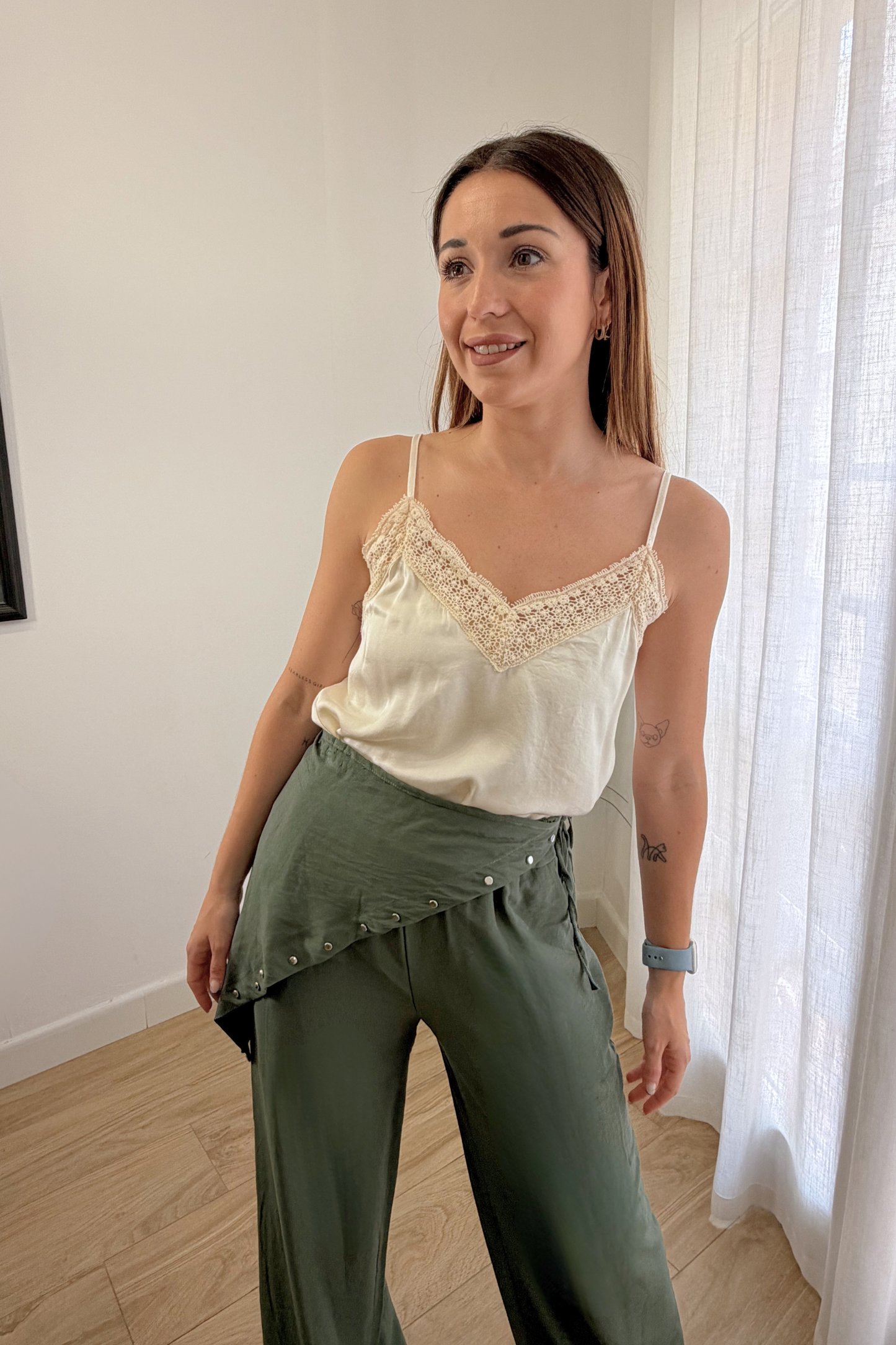 Pantalón Pañuelo Kaki
