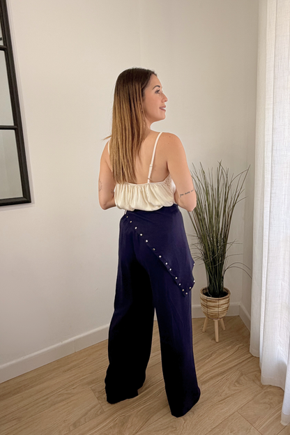 Pantalón Pañuelo Azul